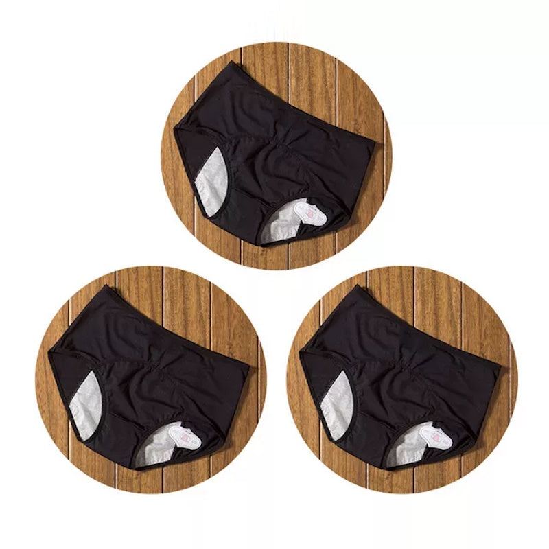 3PCS Washable Incontinence Underwear Leak Proof Menstrual Panties Briefs for Postpartum Women - ChildAngle