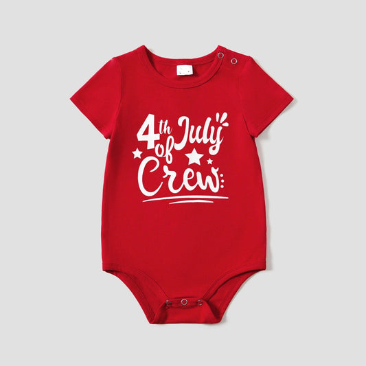 ChildAngle Family Matching Shirts 4th of July Crew Family Top for Independence Day