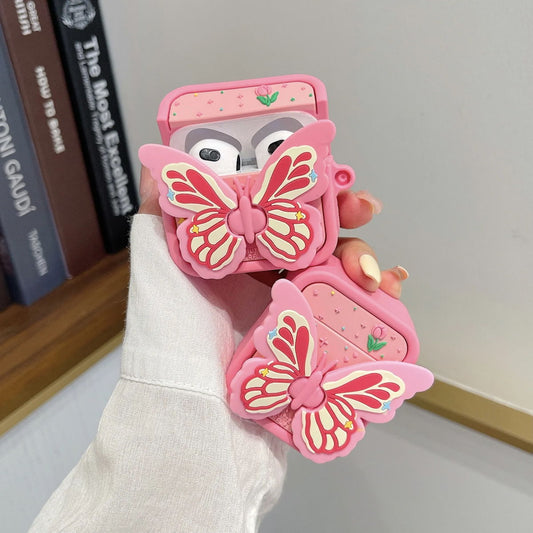 3D Butterfly AirPods Case - ChildAngle