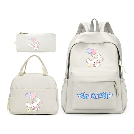 3PCS Cinnamoroll Backpack and Lunchbox Pencil Bag Set - ChildAngle
