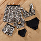 Matching Family Swimsuit Leopard Print Bikini Set Swimsuit