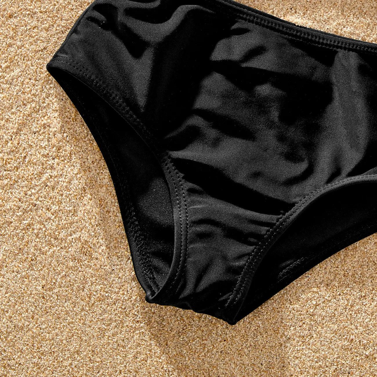 Traje de baño familiar a juego Conjunto de bikini con estampado de leopardo Traje de baño
