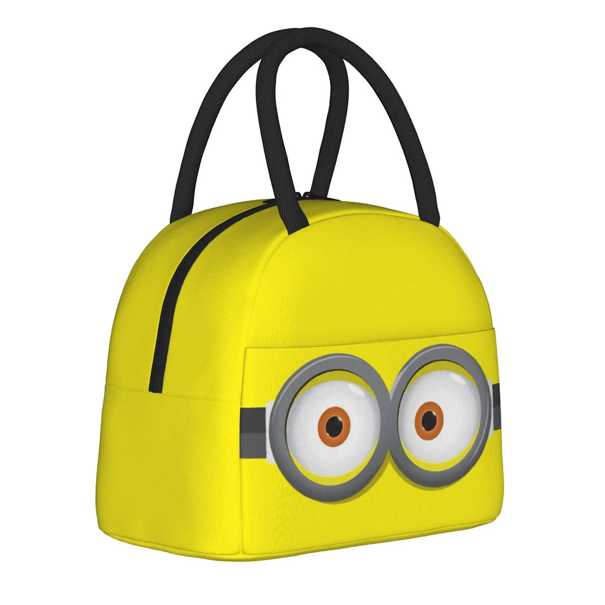 Minion Lunch Bag Large Capacity Wide Zipper Portable Lunch Bag for Students - ChildAngle