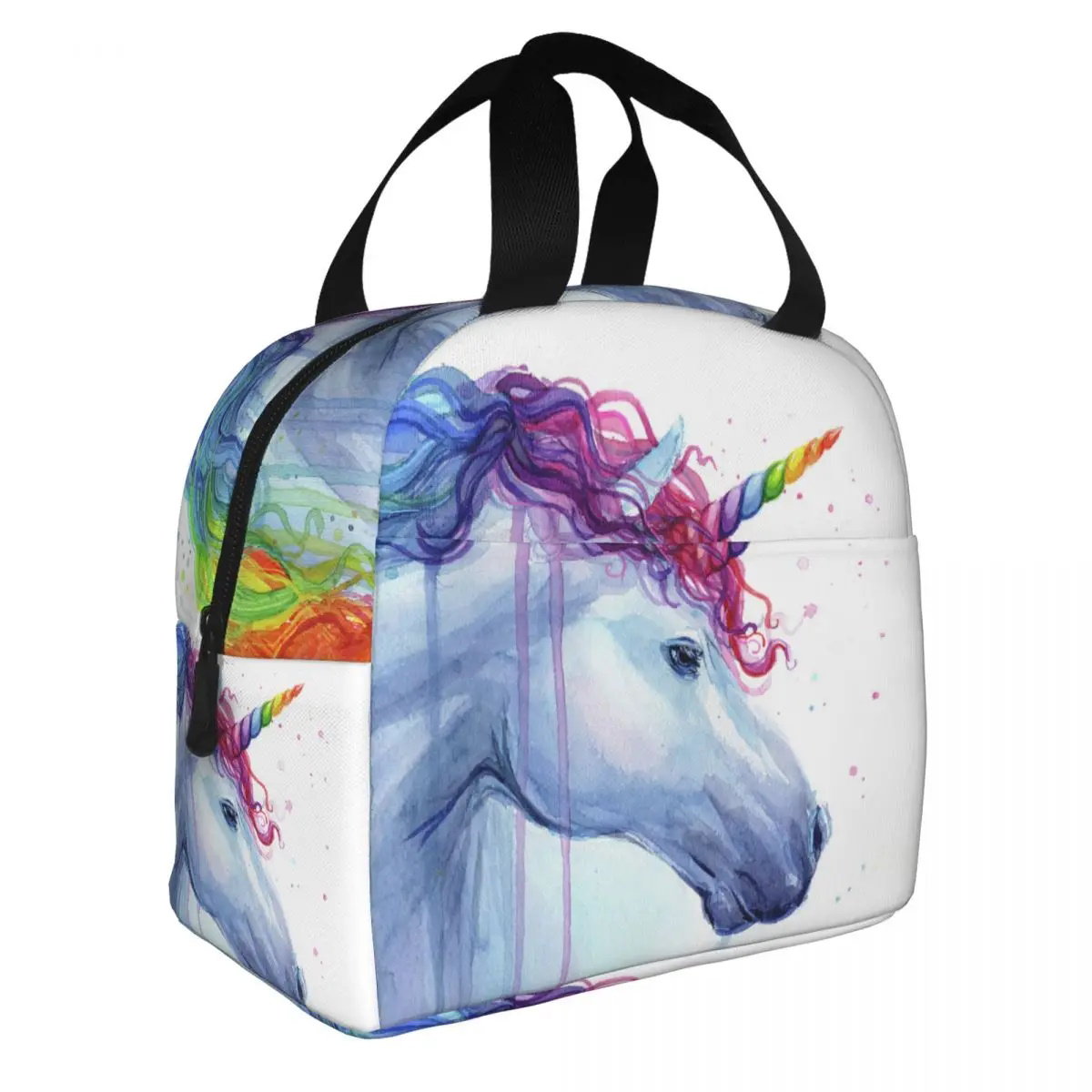 Unicorn Lunch Bag for Bento Boxes Portable Lunch Bag for Students - ChildAngle