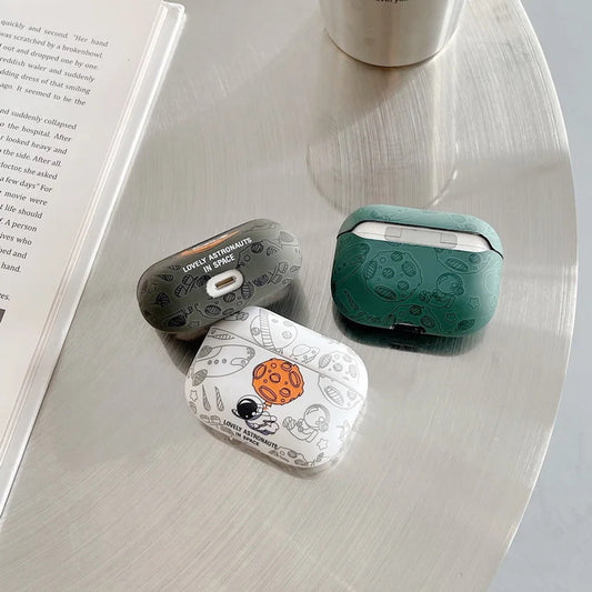 AirPods Pro 3 Astronaut AirPods Case Moon Plane Space Rocket - ChildAngle