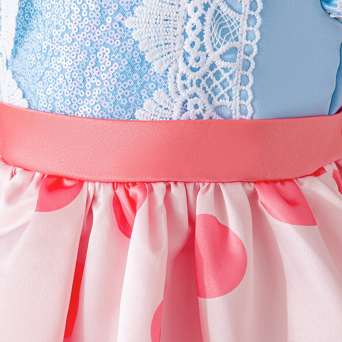 Girls Princess Dress Bo Peep Costume Party Dress - ChildAngle