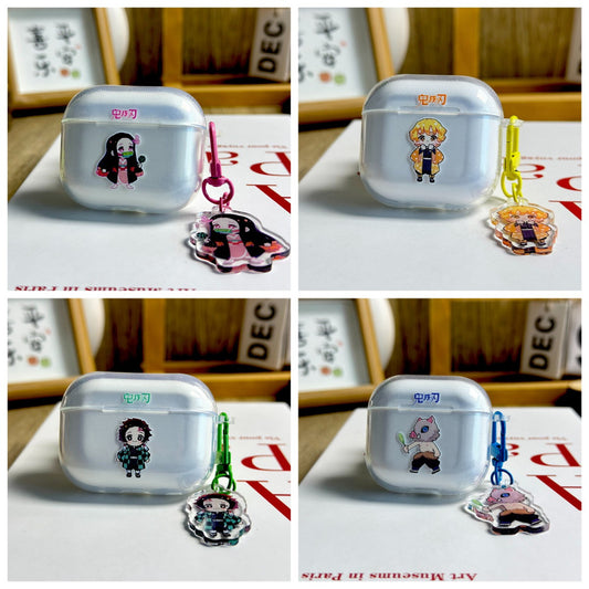 Demon Slayer AirPods Case AirPods Pro 3 - ChildAngle AirPods Protective Case