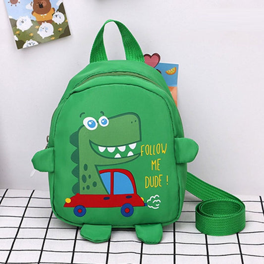 Dinosaur Kindergarten Backpack Toddlers Backpack with Leash - ChildAngle