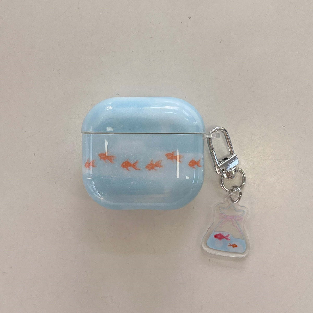 AirPods Pro 3 Fish AirPods Case Gold Fish AirPods Case - ChildAngle