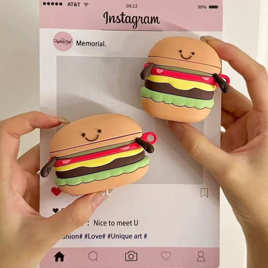 Cheeseburger-shaped AirPods cases - ChildAngle McDonald's Hamburger AirPods Case