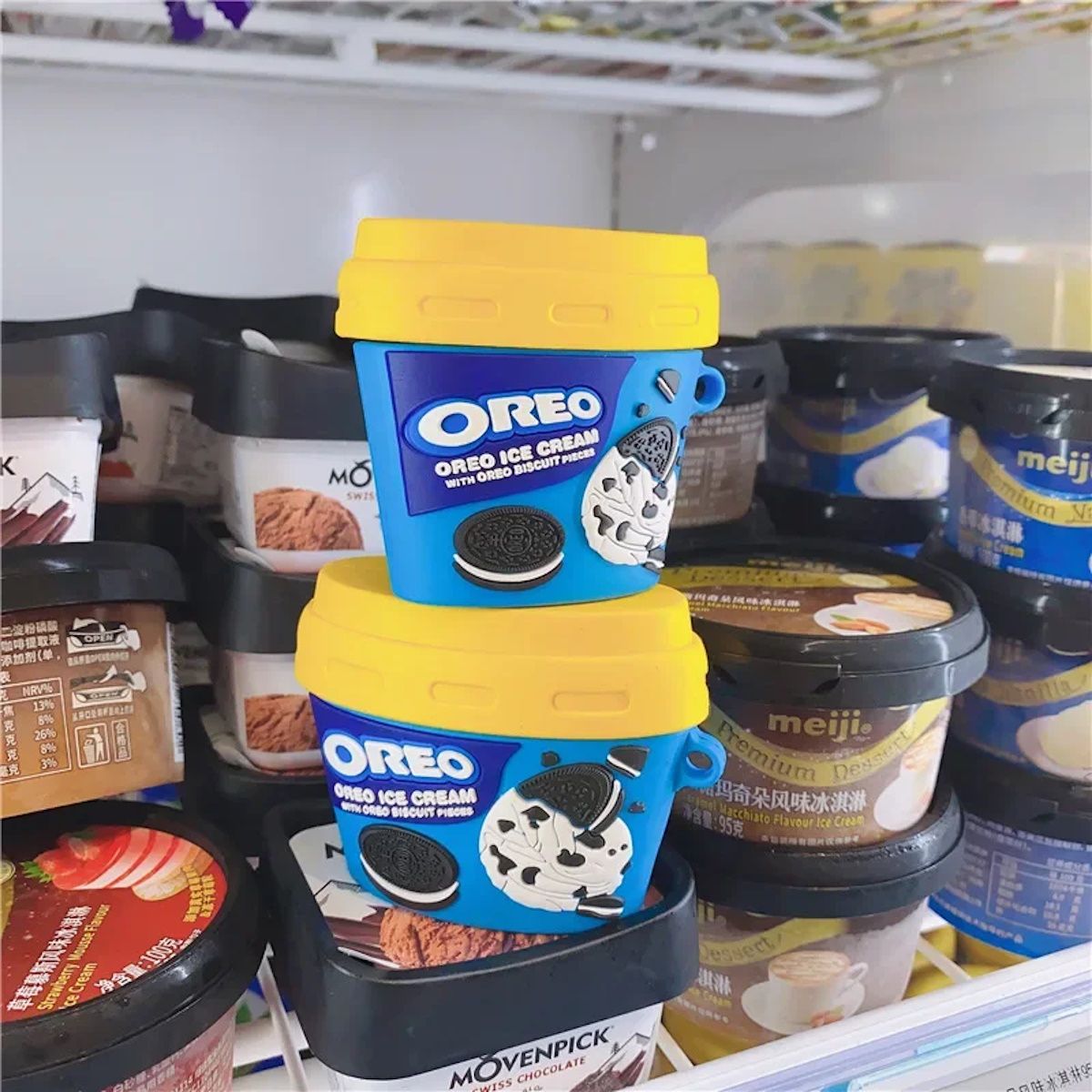 Oreo Ice Cream AirPods Case - ChildAngle
