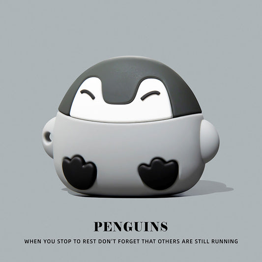 AirPods Pro 3 AirPods 4 Penguin AirPods Case - ChildAngle