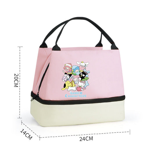 Sanrio Lunch Bag Portable Tote for School and Office - ChildAngle