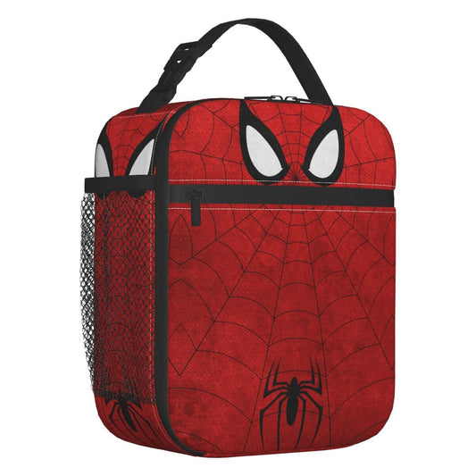 Spiderman Lunch Tote with Side Mesh Pocket