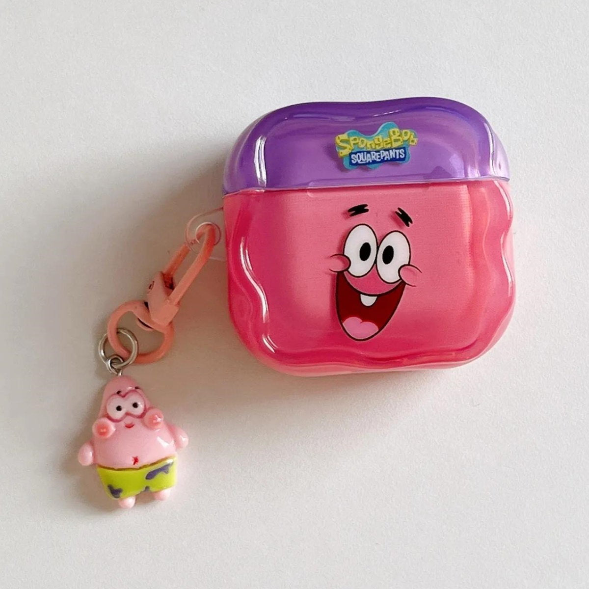 SpongeBob Patrick Star themed AirPods case - ChildAngle