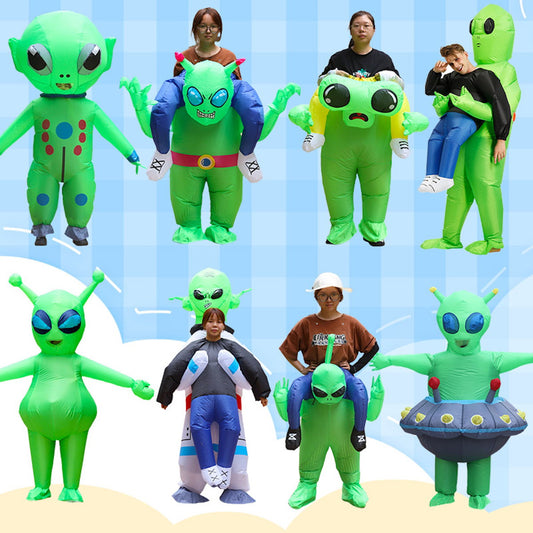 Teens and Adults Alien Inflatable Costume Blow up Alien Suit - ChildAngle