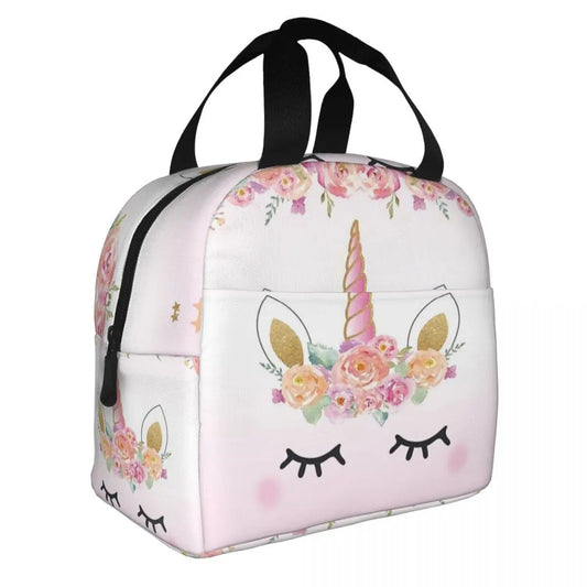 Unicorn Lunch Bag for Bento Boxes Portable Lunch Bag for Students - ChildAngle