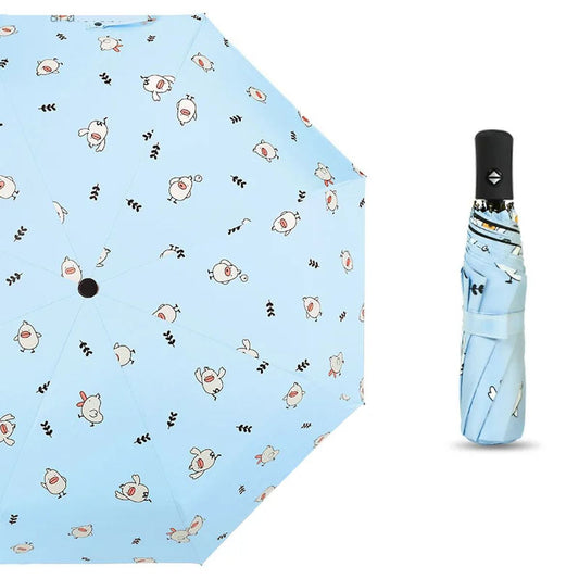 Duck Umbrella Folding Automatic Umbrella for Children - ChildAngle
