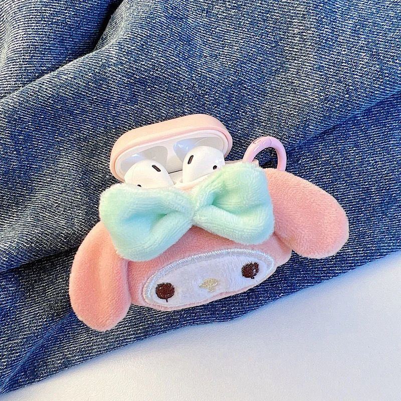 AirPods 4 Fluffy 3D Cute AirPods Case Sanrio Earphone Case