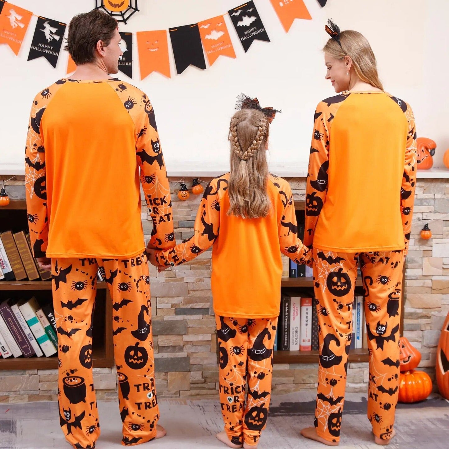 Halloween Family Pajama Matching Bad Witch Halloween Sleepwear Family Look Pyjamas - ChildAngle