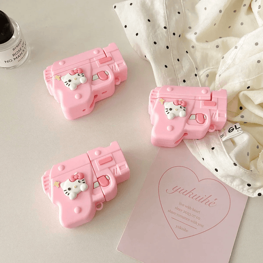 AirPods Pro 3 Pink Hello Kitty Gun AirPod Case
