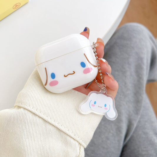 Kawaii AirPods Case Sanrio Earphone Case With pendant - ChildAngle