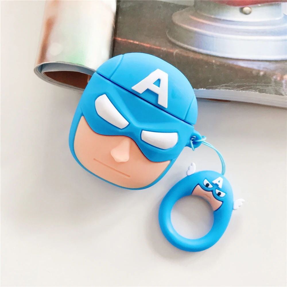 Marvel AirPods Case Captain American - ChildAngle