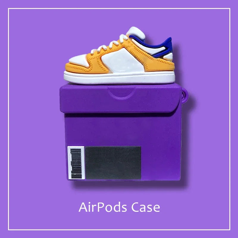 Nike AirPods Case Jordan Air Sneakers Basketball Shoes AirPods Case - ChildAngle