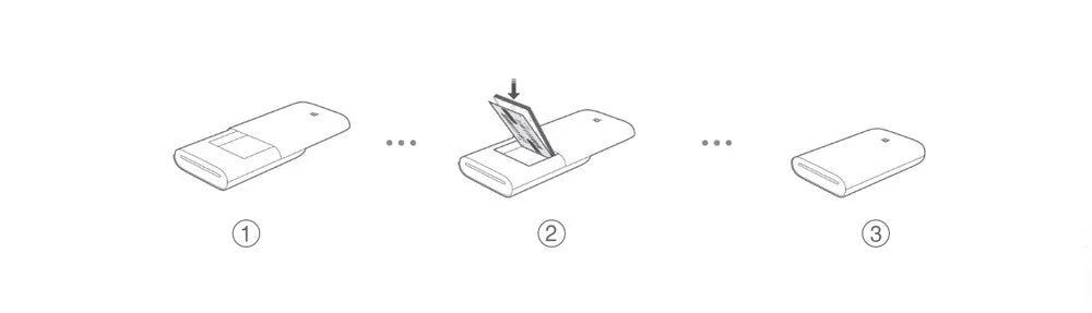 Pocket Photo Printer Inkless Multifunction Bluetooth Portable Printer - ChildAngle