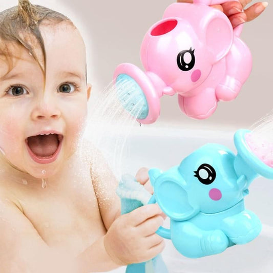 Animal Bath Toys Elephant Watering Pot Bath Toys Blue/Pink - ChildAngle
