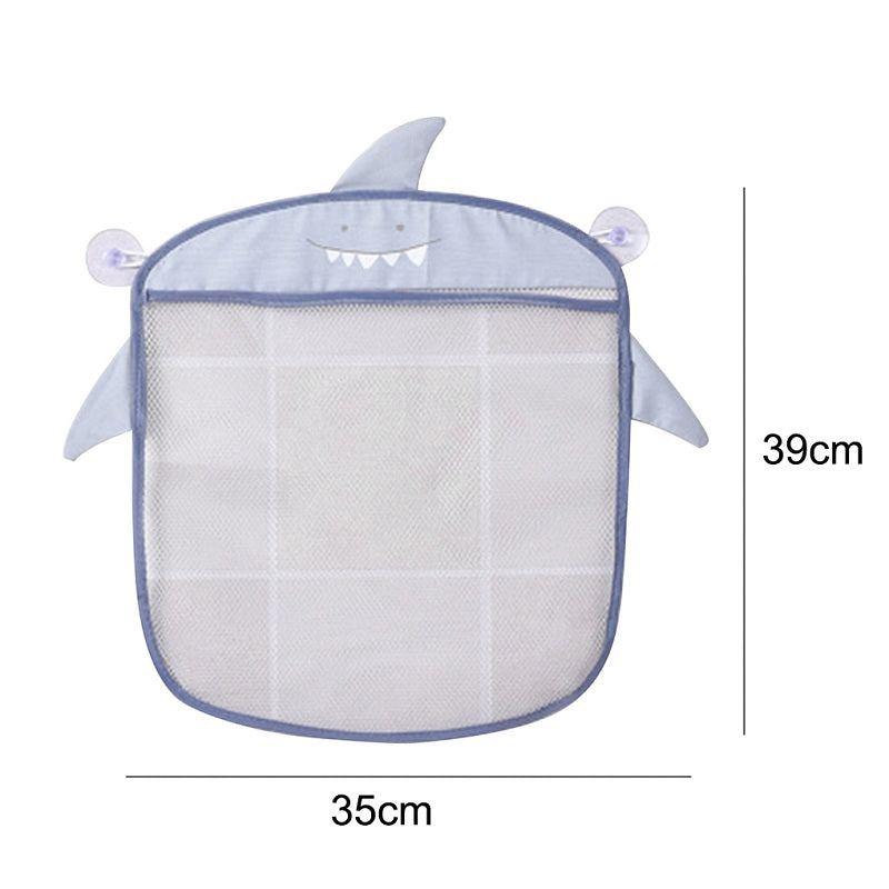 Baby Mesh Bath Toy Storage Bag for Wall - ChildAngle
