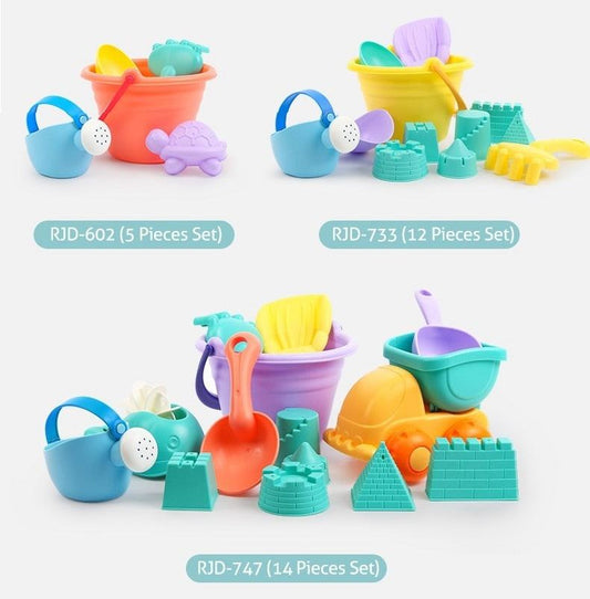 Beach Sand Toys Castle Animals Mold Digging Shovel Sets 5-14PCS - ChildAngle