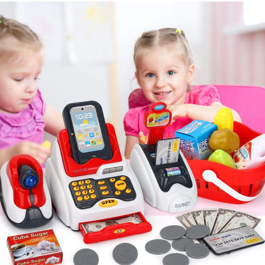 Classic Supermarket Cash Register Kits - ChildAngle