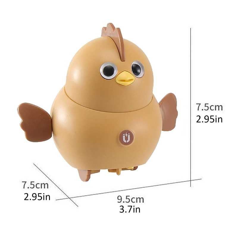 Electric Swing Chick Magnetic Walking Duck Interactive Toy for Kids - ChildAngle