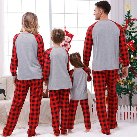 Family Matching Pajama Set Xmas Tree Print PJS for Family Christmas Mommy and Me - ChildAngle