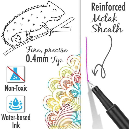 Fine Tip Markers Bullet Journal Marker Pen Set - ChildAngle