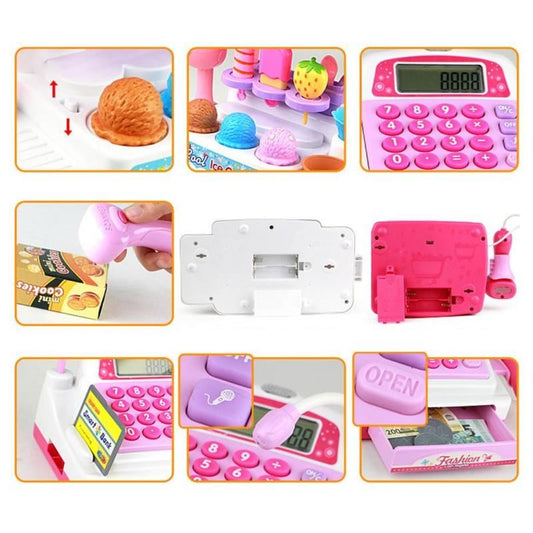 Ice Cream Store Cash Register Toy Set - ChildAngle