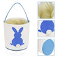Kids Easter Baskets Bunny Rabbit Basket Tote For Egg Hunting - ChildAngle