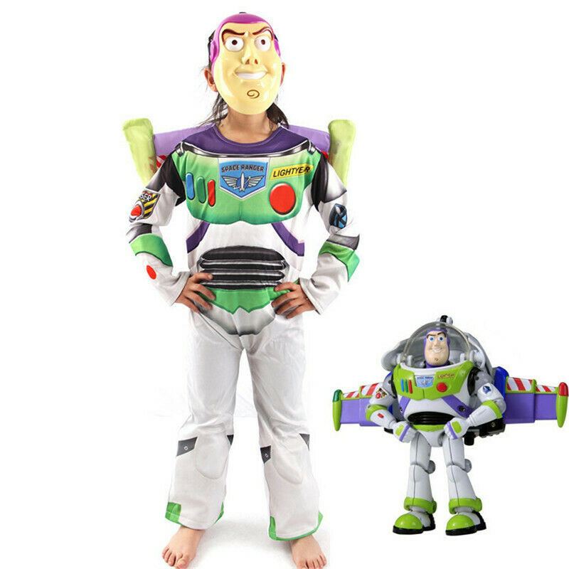 Kids' Toy Story 4 Buzz Lightyear Costume with Props ChildAngle Kids' Toy Story 4 Buzz Lightyear Costume with Props ChildAngle