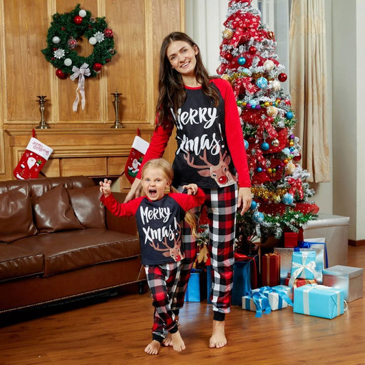 Matching Family Pajama Set Christmas Sleepwear - ChildAngle