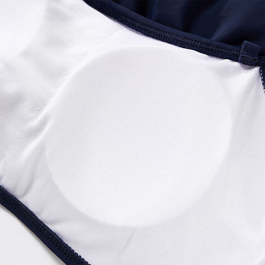 Matching Family Swimsuit Palm Tree Blue Bathing Suit Bikini Set Swim Trunks - ChildAngle