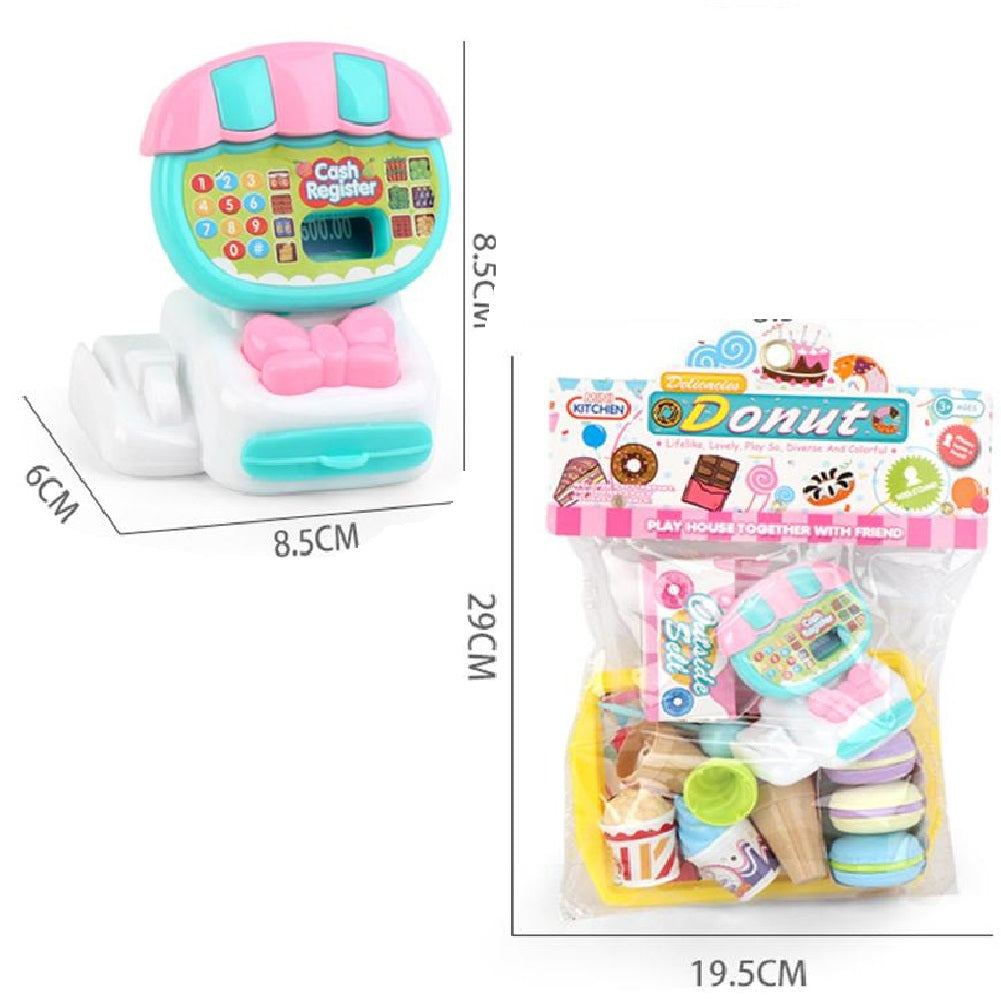 Mini Cash Register Kids Supermarket Simulation Children Play House Toy Set - ChildAngle