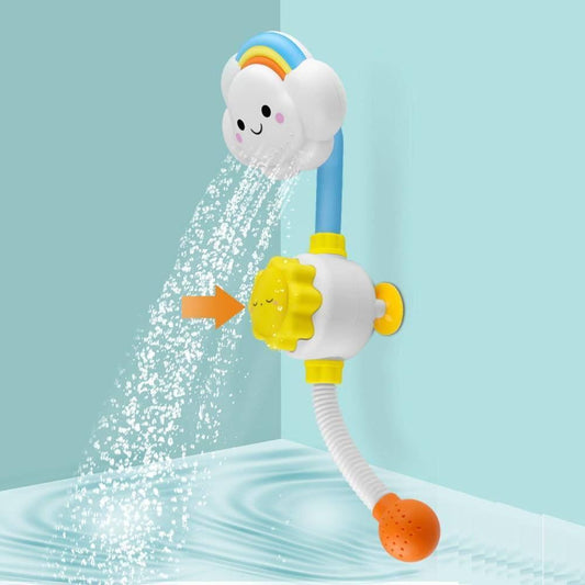 Rainbow Cloud Shower Spray Toys Bathing Tub Fountain - ChildAngle