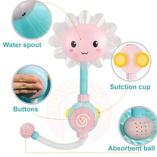 Sunflower Baby Shower Toys Bath Toy Bathtub Showers - ChildAngle