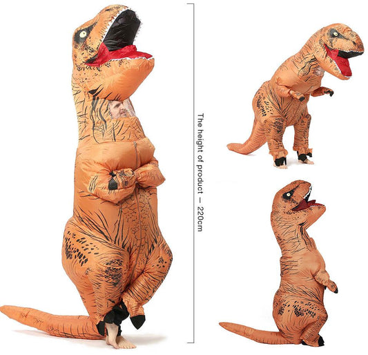T Rex Costume Kids Inflatable Dinosaur Costume - ChildAngle
