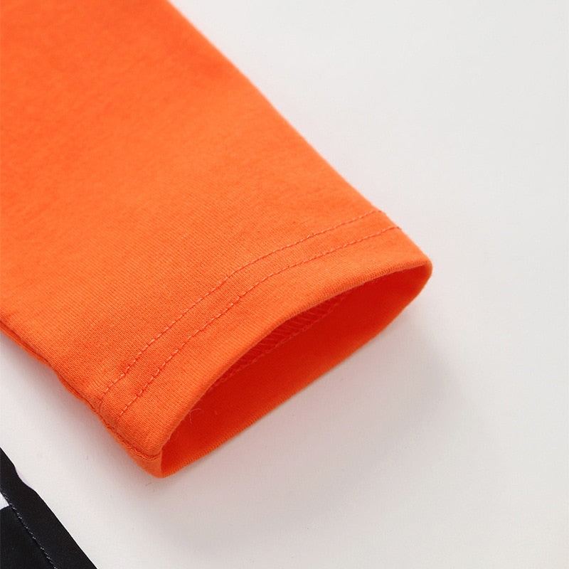 Toddlers Girls Halloween Dress Pumpkin Print Outfits for Girls - ChildAngle