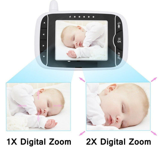 Wireless Video Baby Monitor 3.2Inch with Night Vision - ChildAngle