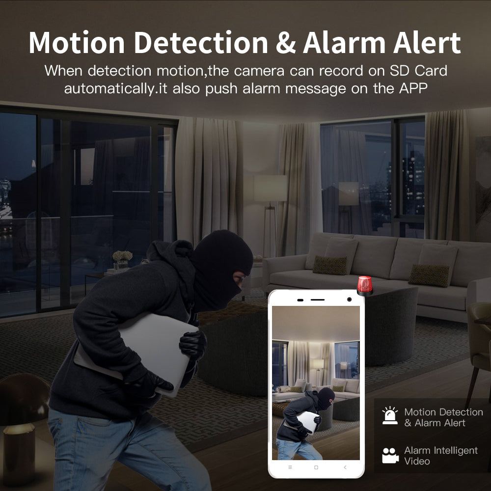 Wireless Baby Monitor 1080P WIFI Nursery Camera APP Control - ChildAngle