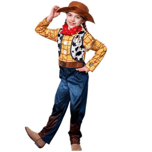 Woody Halloween Costume Toddlers Toy Story 4 Outfit with Hat - ChildAngle