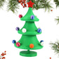 3D Printed Christmas Tree Spinning and Dancing